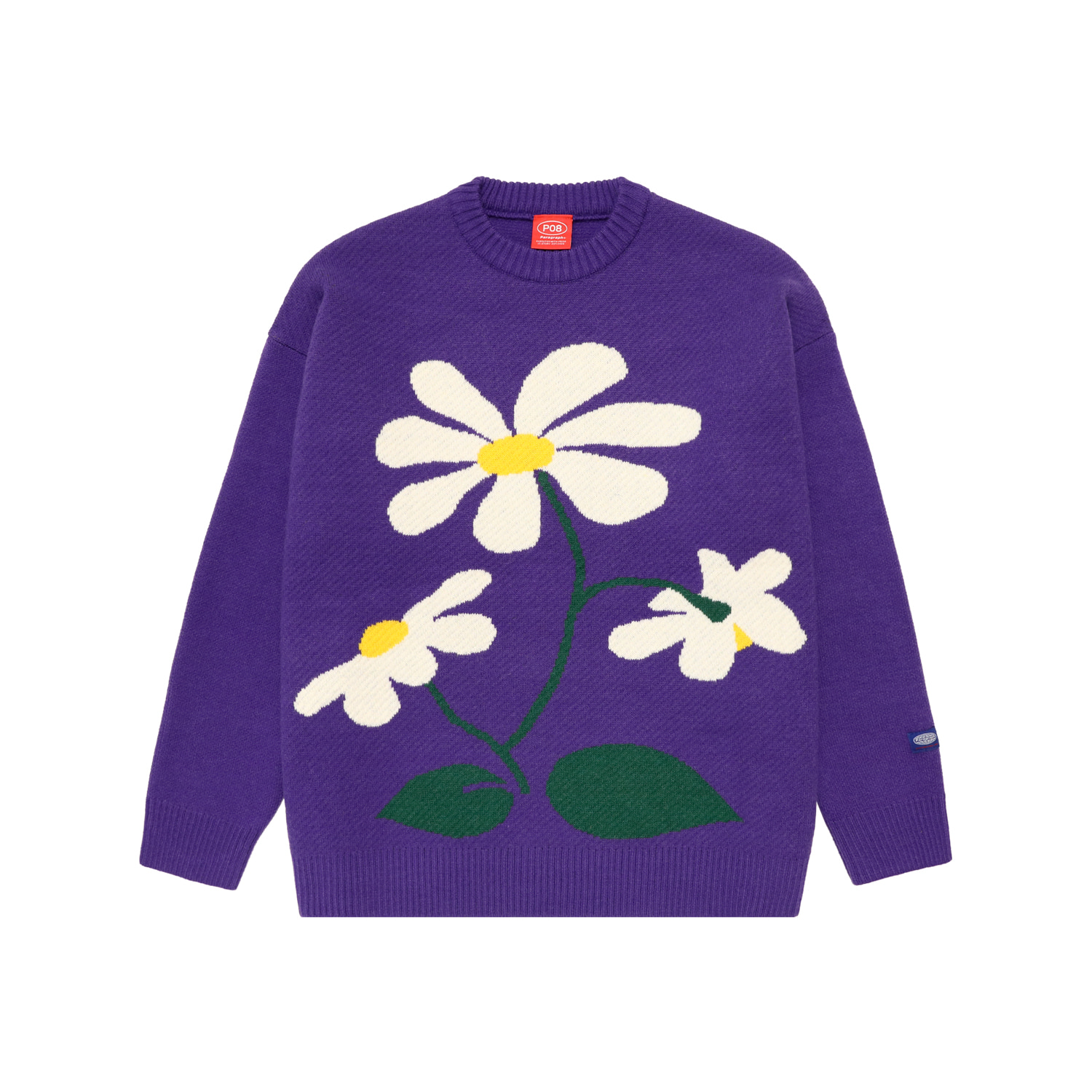 PARAGRAPH FLOWER SWEATER